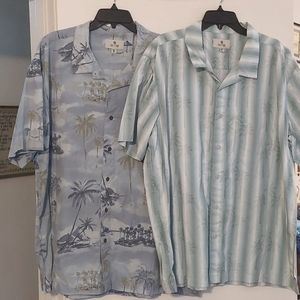 Two Solitude Hawaiian shirts sz XXL 100% cotton